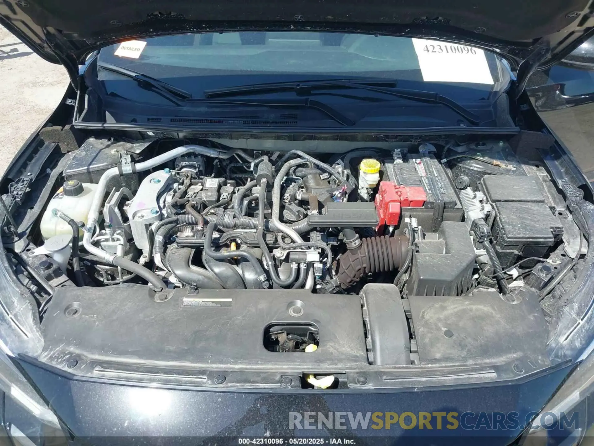 10 Photograph of a damaged car 3N1AB8DV7RY385727 NISSAN SENTRA 2024