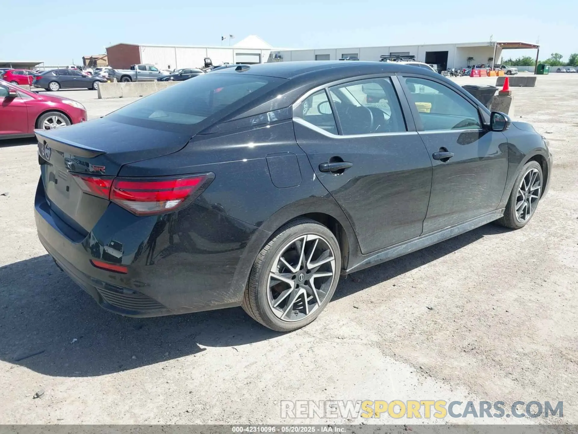 4 Photograph of a damaged car 3N1AB8DV7RY385727 NISSAN SENTRA 2024