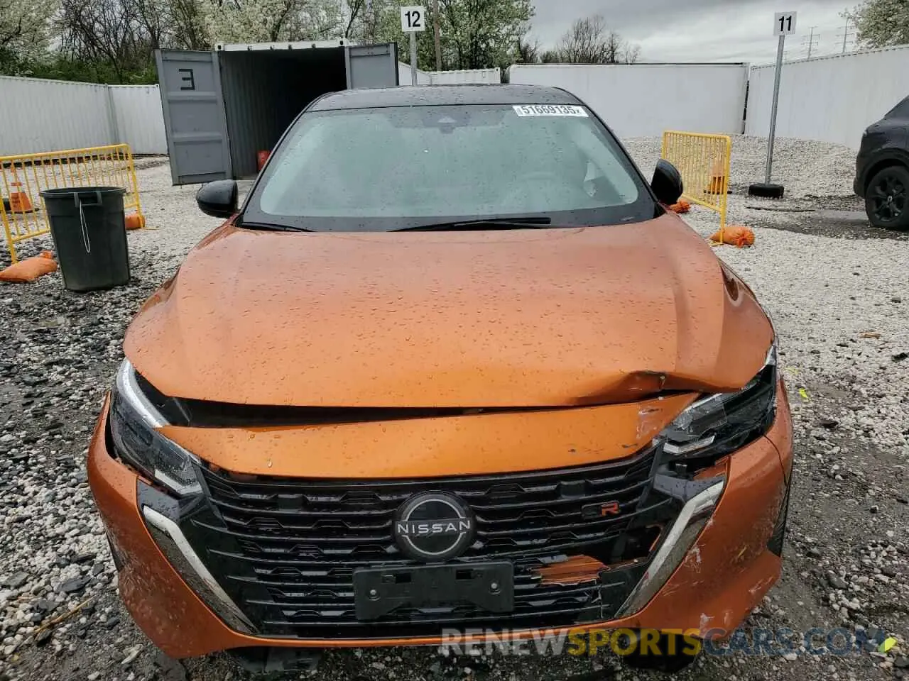 5 Photograph of a damaged car 3N1AB8DV8RY257626 NISSAN SENTRA 2024
