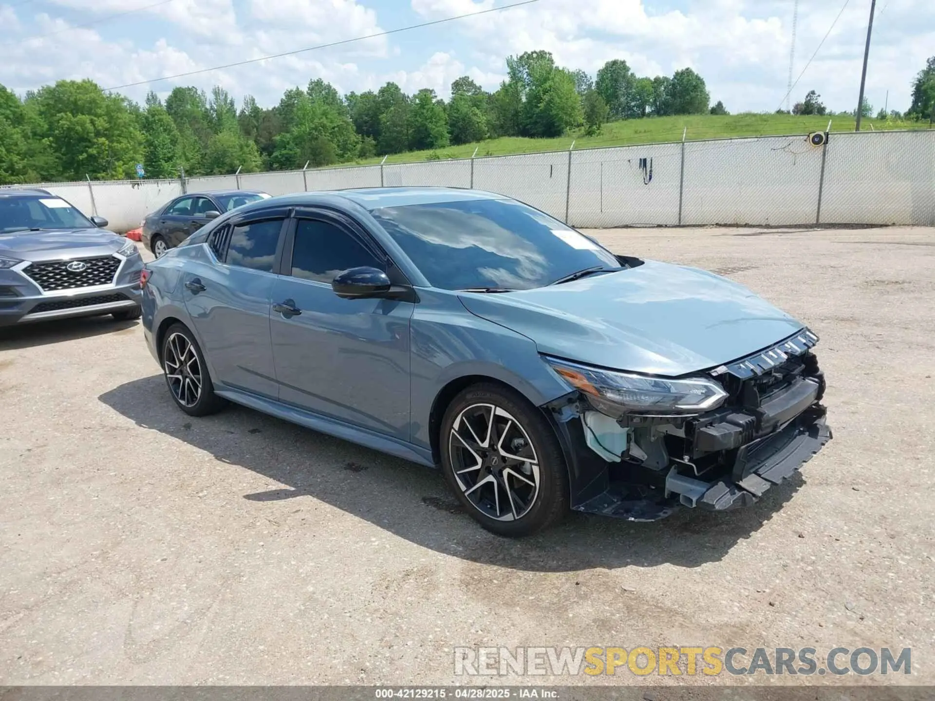 1 Photograph of a damaged car 3N1AB8DV8RY278928 NISSAN SENTRA 2024