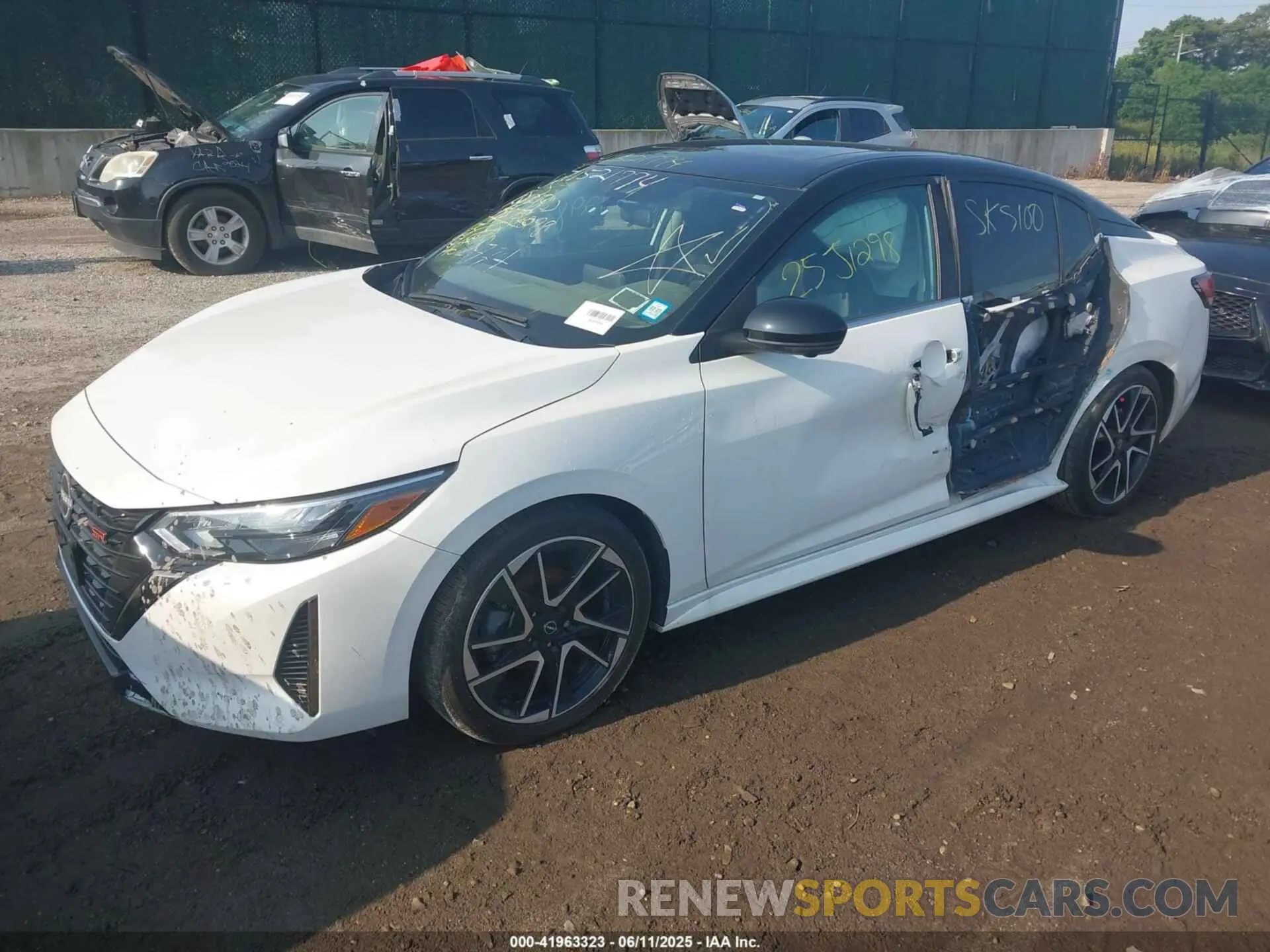 2 Photograph of a damaged car 3N1AB8DV9RY201601 NISSAN SENTRA 2024