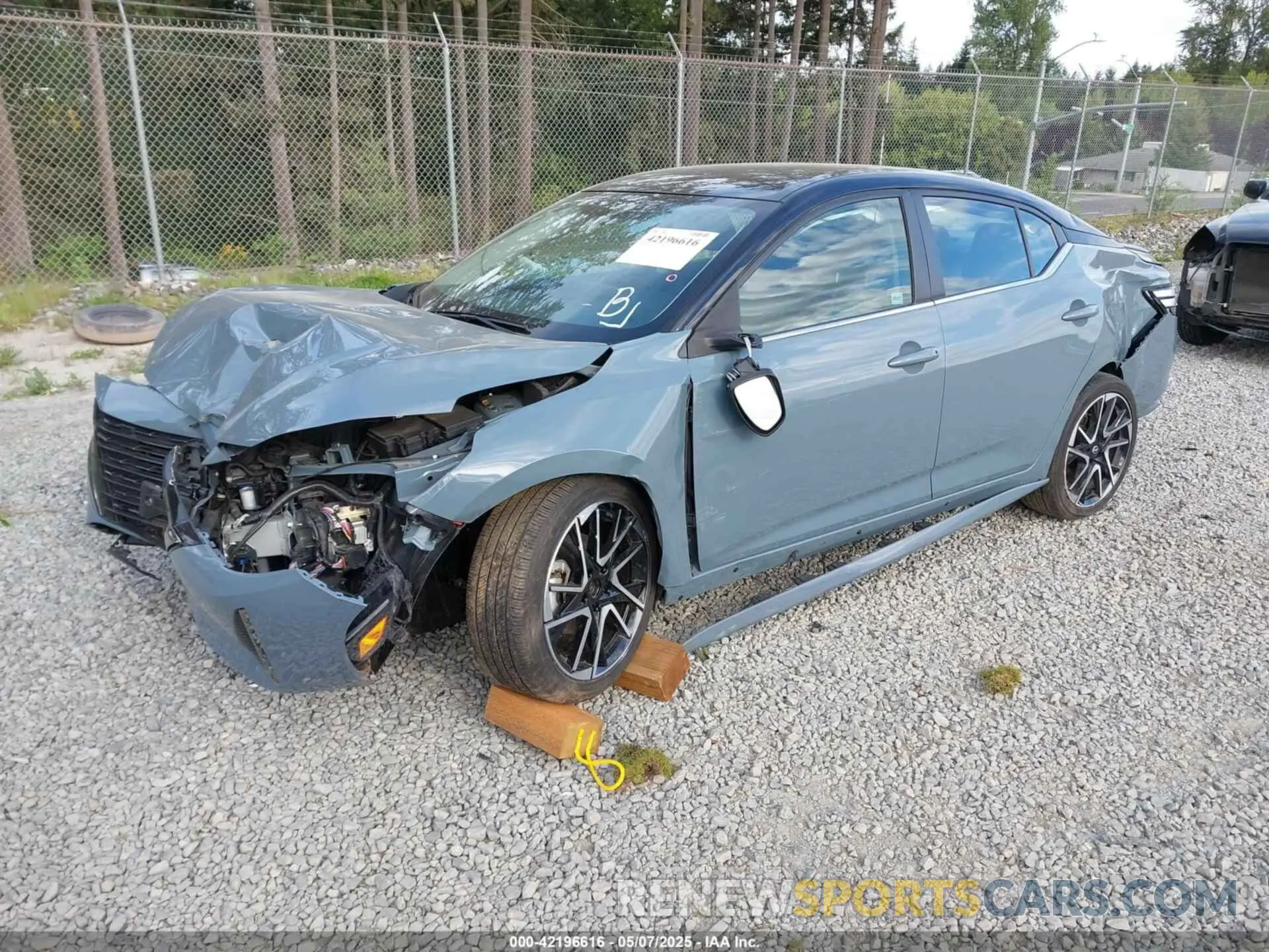 2 Photograph of a damaged car 3N1AB8DV9RY247705 NISSAN SENTRA 2024