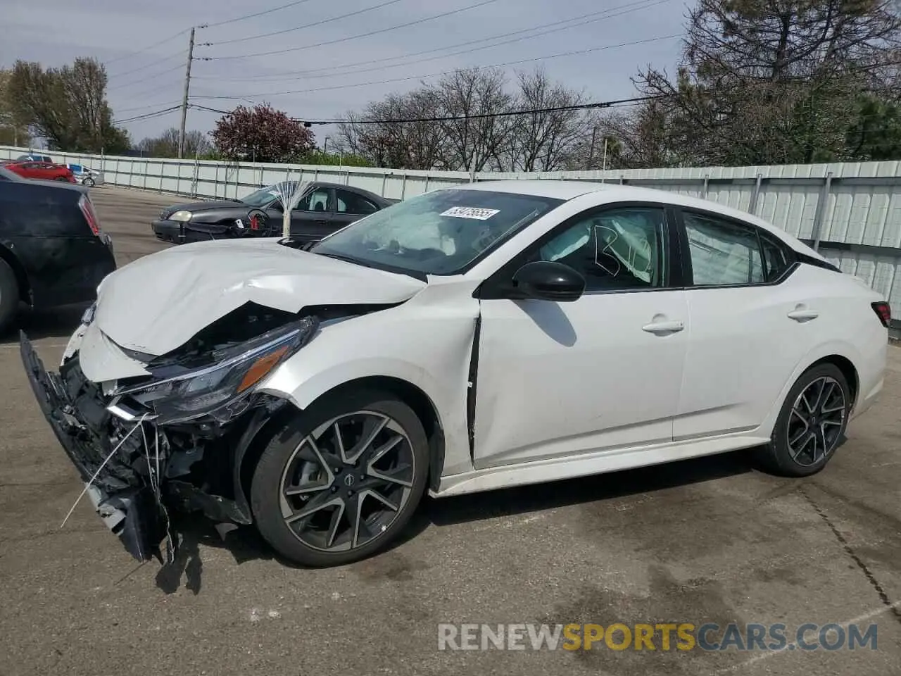 1 Photograph of a damaged car 3N1AB8DV9RY256601 NISSAN SENTRA 2024