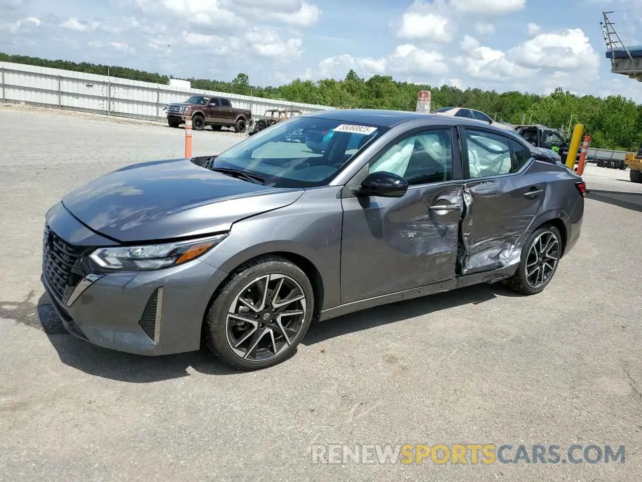 1 Photograph of a damaged car 3N1AB8DV9RY351000 NISSAN SENTRA 2024