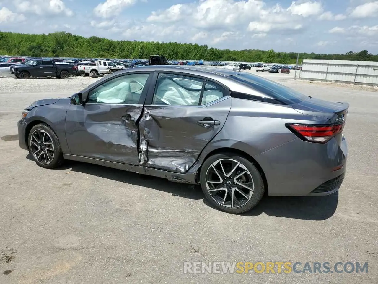 2 Photograph of a damaged car 3N1AB8DV9RY351000 NISSAN SENTRA 2024