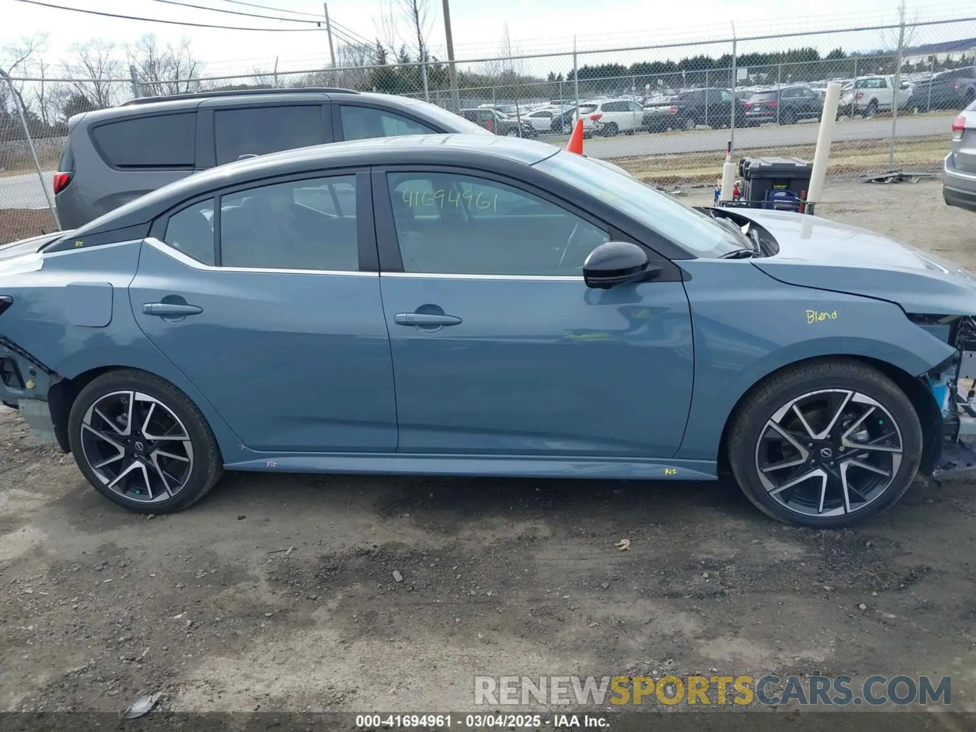 13 Фотография поврежденного автомобиля 3N1AB8DV9RY356276 NISSAN SENTRA 2024