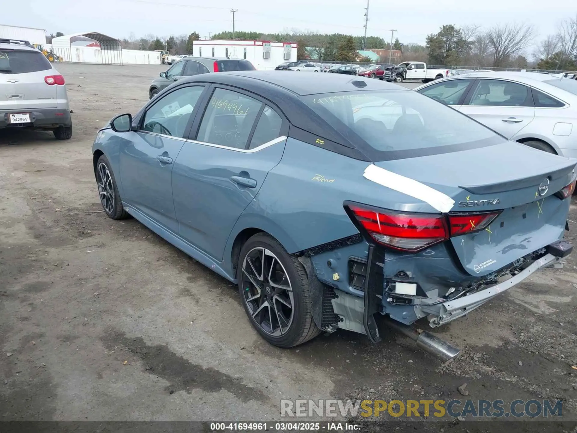3 Фотография поврежденного автомобиля 3N1AB8DV9RY356276 NISSAN SENTRA 2024