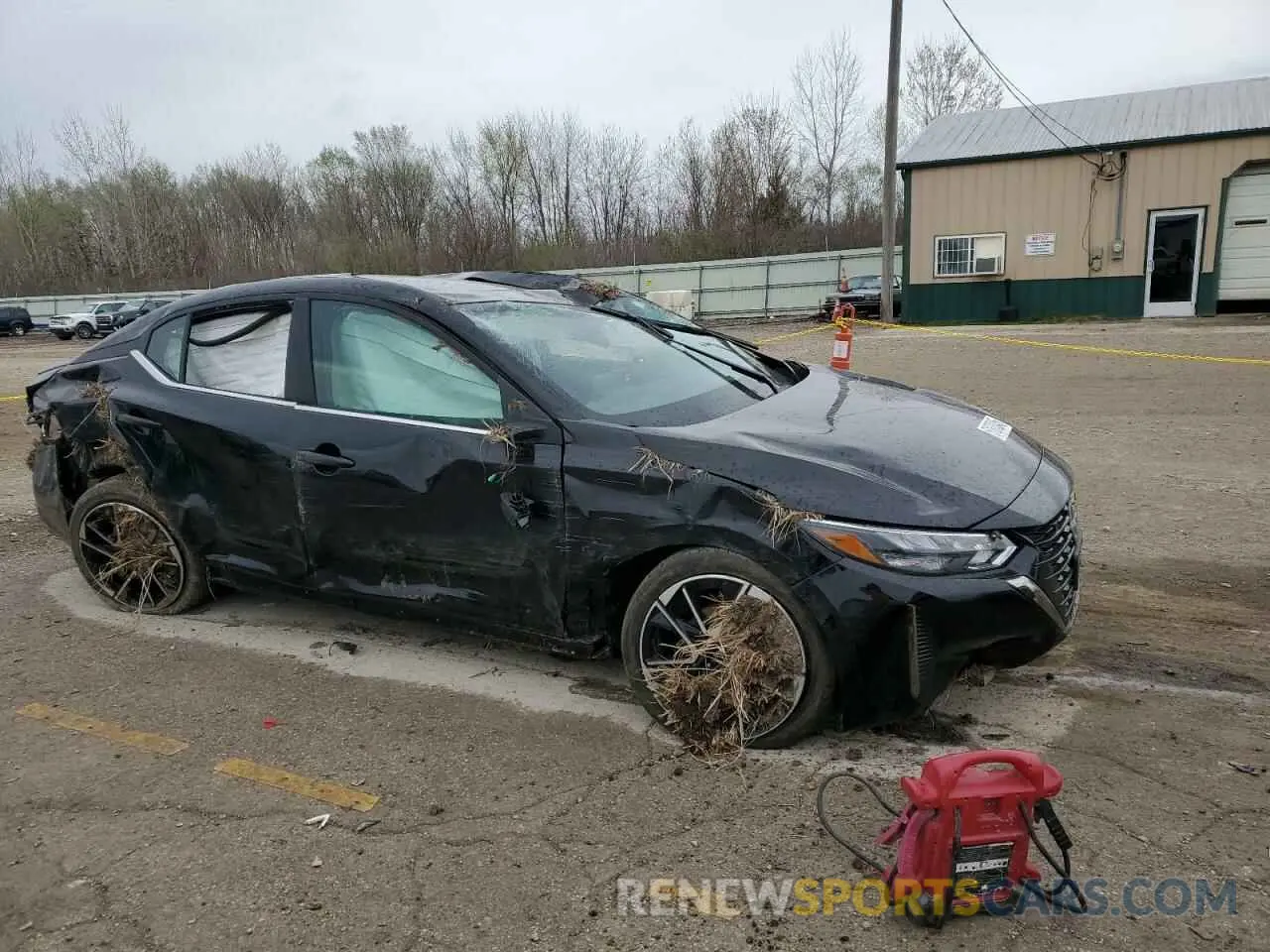 4 Photograph of a damaged car 3N1AB8DVXRY317244 NISSAN SENTRA 2024