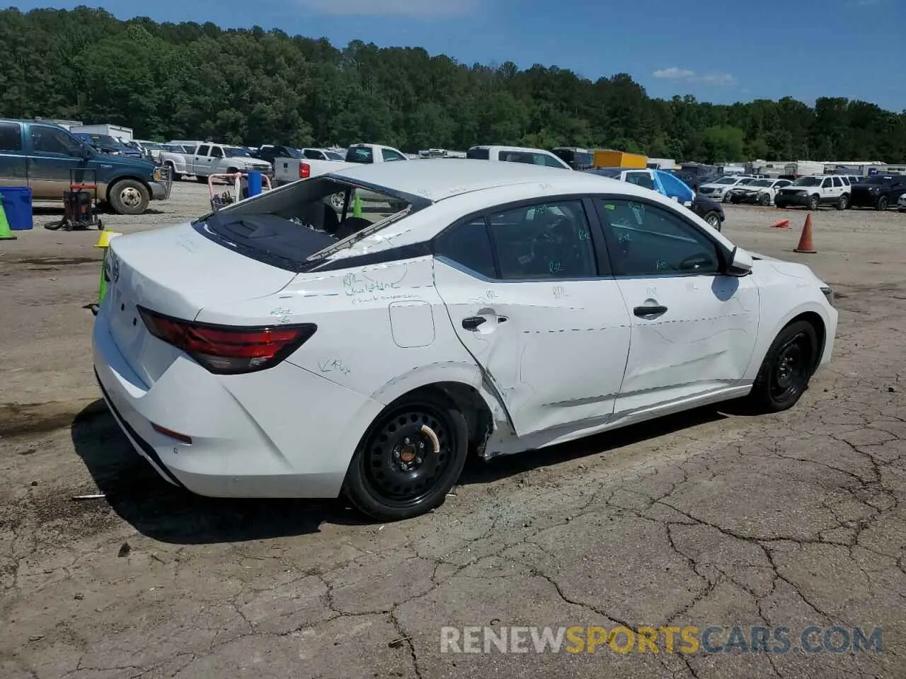 3 Фотография поврежденного автомобиля 3N1AB8BV0SY236066 NISSAN SENTRA 2025