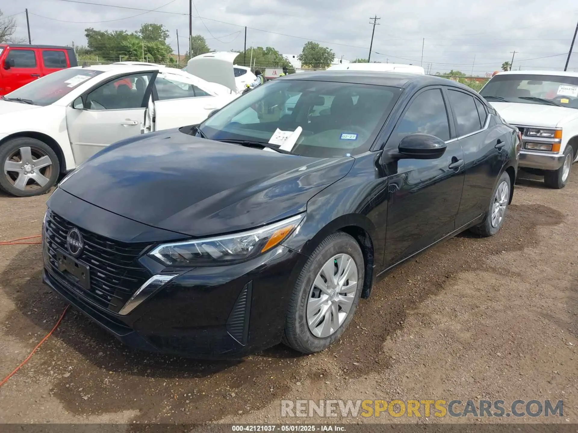 2 Photograph of a damaged car 3N1AB8BV1SY245178 NISSAN SENTRA 2025
