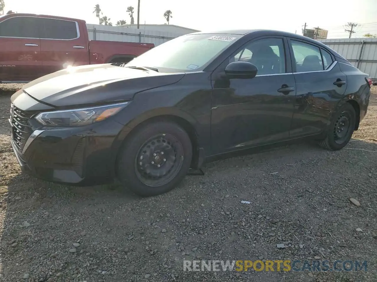 1 Photograph of a damaged car 3N1AB8BV1SY245195 NISSAN SENTRA 2025