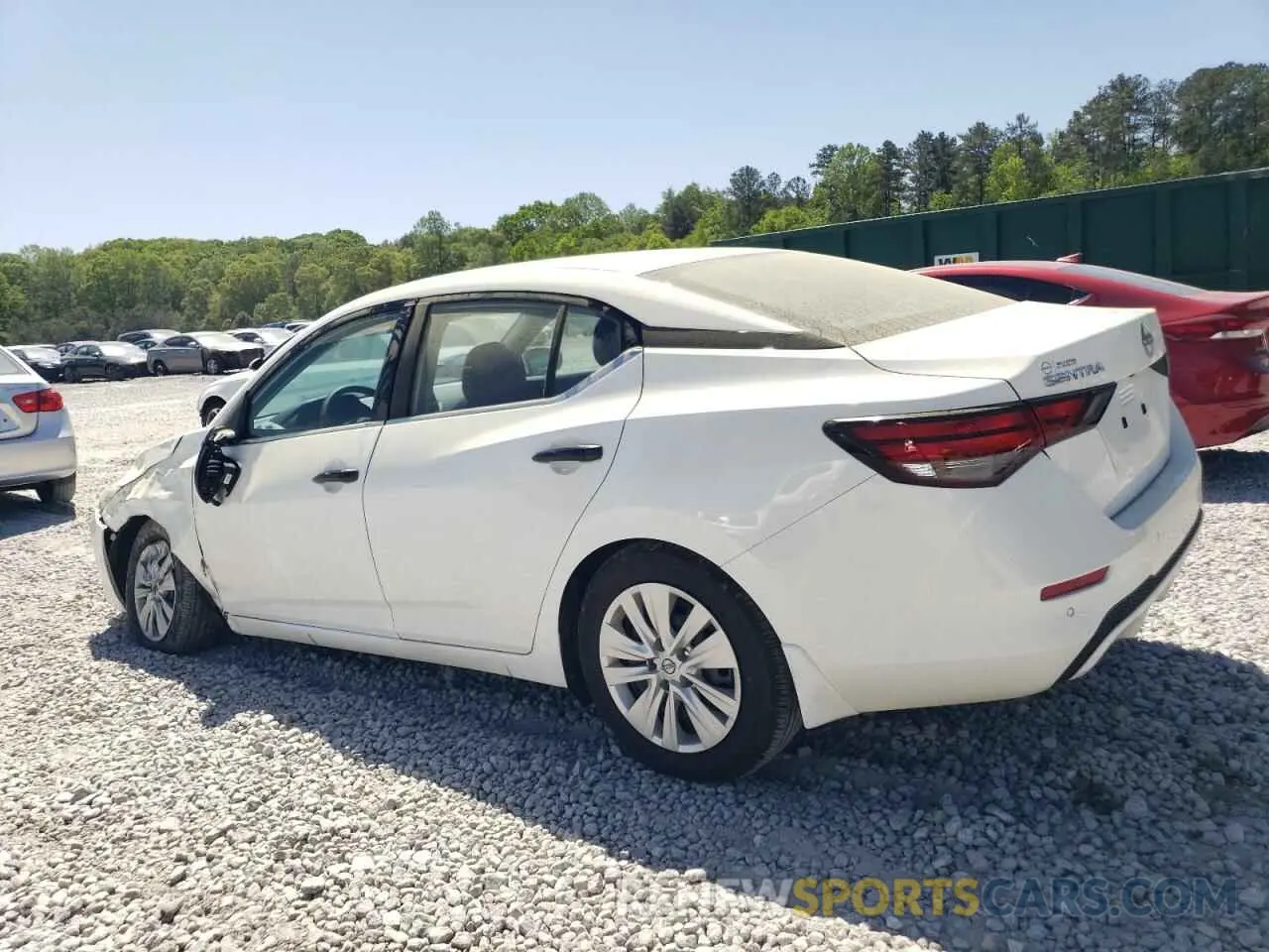 2 Photograph of a damaged car 3N1AB8BV1SY257105 NISSAN SENTRA 2025