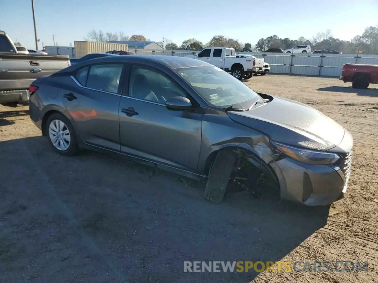 4 Photograph of a damaged car 3N1AB8BV1SY266922 NISSAN SENTRA 2025