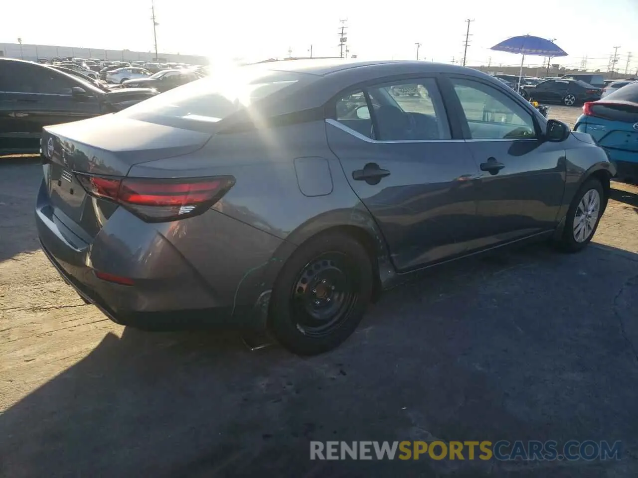 3 Фотография поврежденного автомобиля 3N1AB8BV2SY232892 NISSAN SENTRA 2025