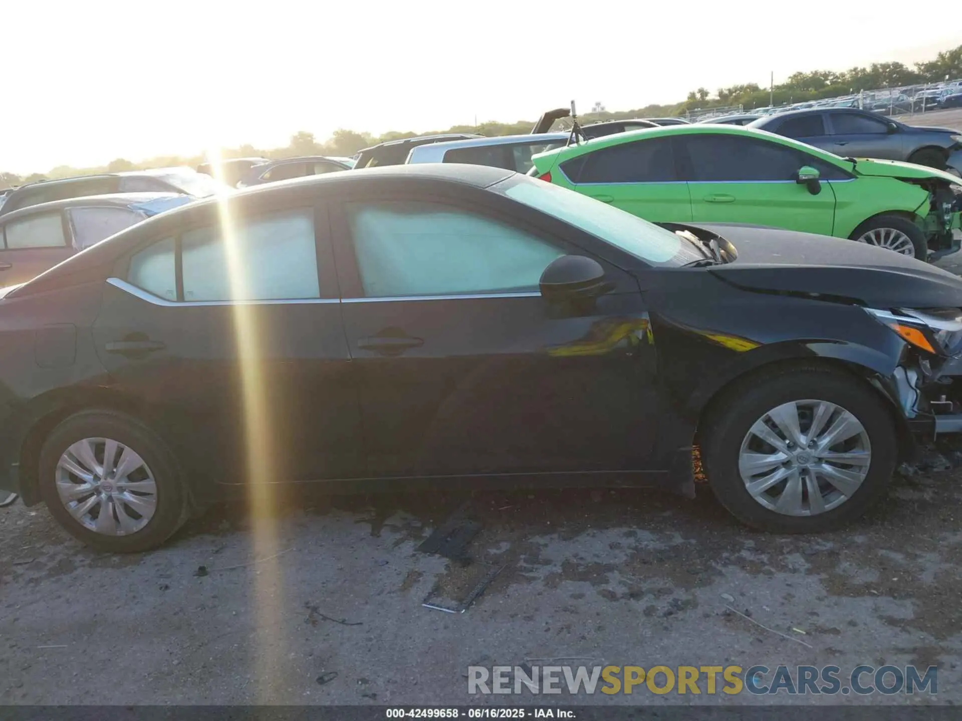 13 Photograph of a damaged car 3N1AB8BV2SY242497 NISSAN SENTRA 2025