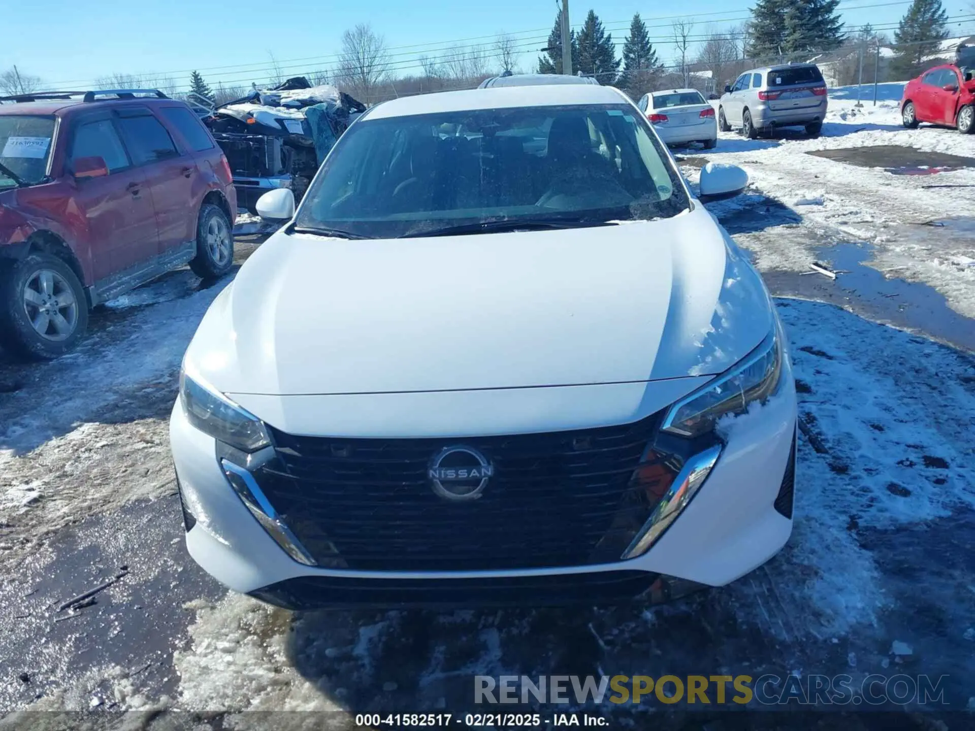 12 Photograph of a damaged car 3N1AB8BV3SY212859 NISSAN SENTRA 2025