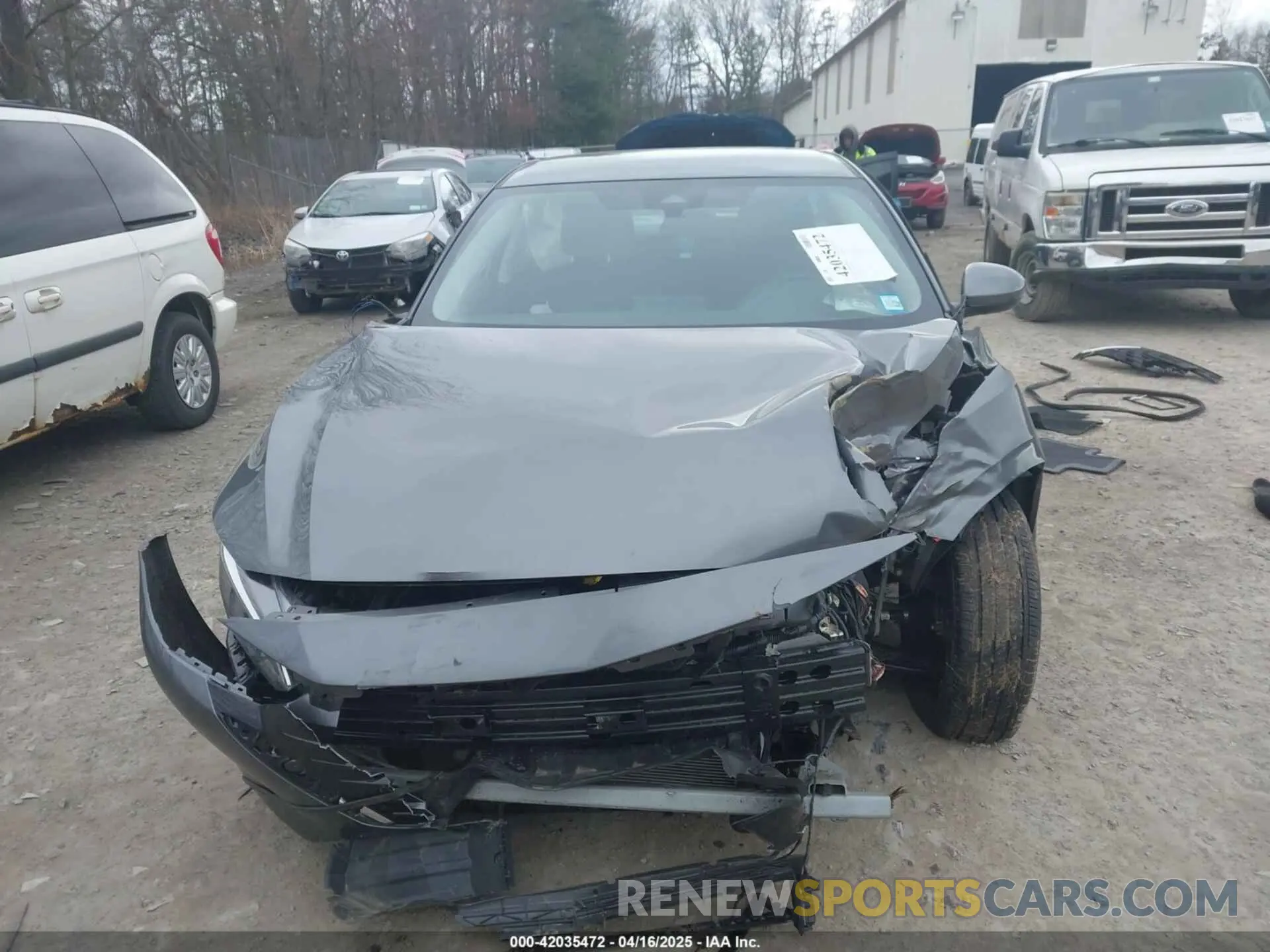 11 Photograph of a damaged car 3N1AB8BV3SY217348 NISSAN SENTRA 2025