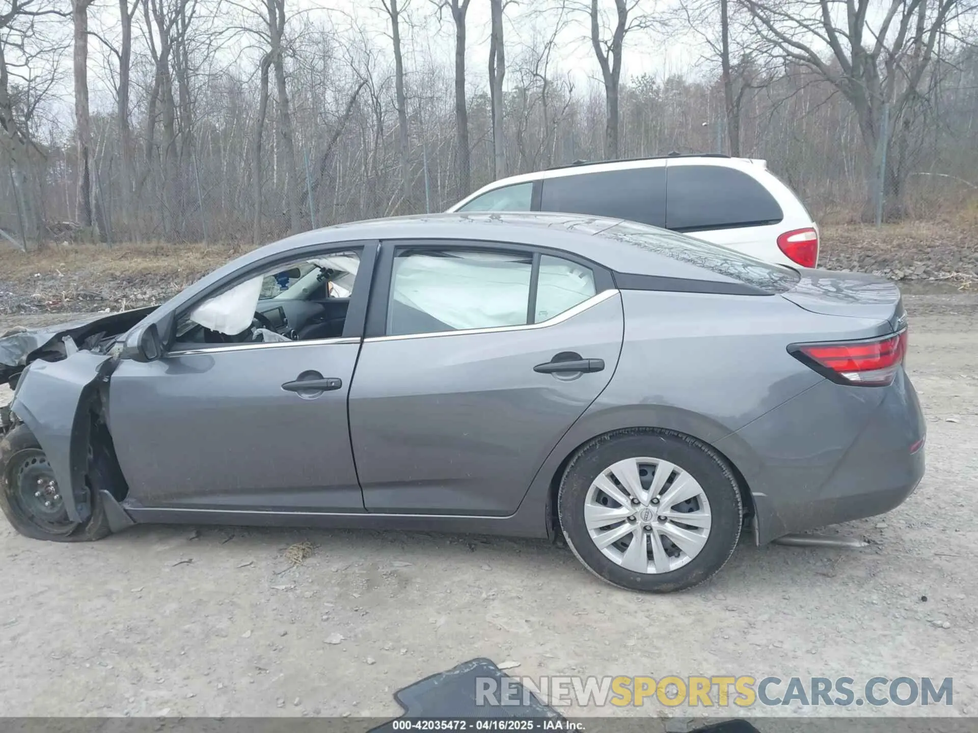 13 Photograph of a damaged car 3N1AB8BV3SY217348 NISSAN SENTRA 2025