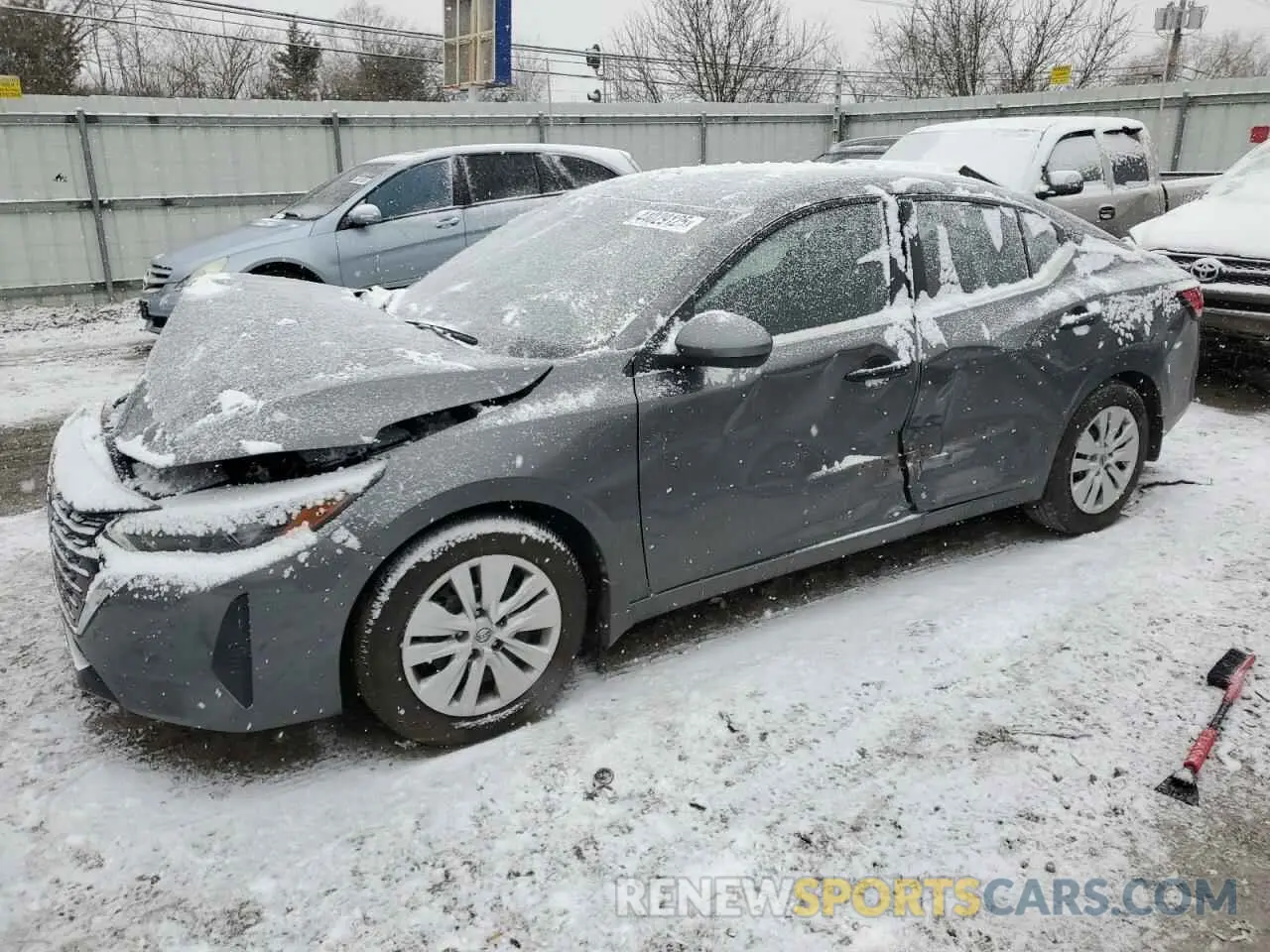 1 Photograph of a damaged car 3N1AB8BV3SY260409 NISSAN SENTRA 2025