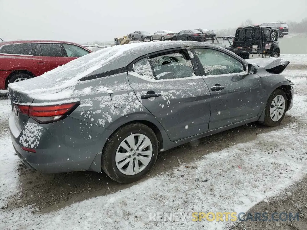 3 Photograph of a damaged car 3N1AB8BV3SY260409 NISSAN SENTRA 2025