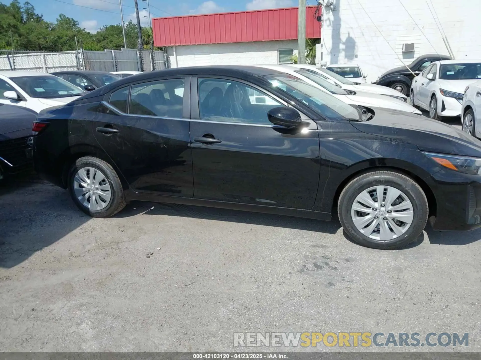 13 Фотография поврежденного автомобиля 3N1AB8BV3SY317384 NISSAN SENTRA 2025