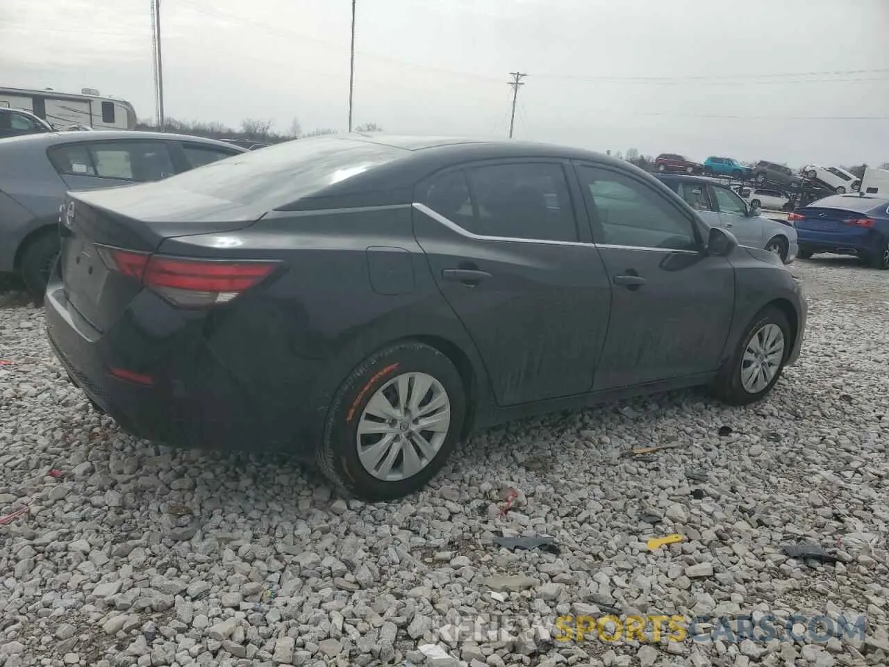 3 Photograph of a damaged car 3N1AB8BV4SY221733 NISSAN SENTRA 2025
