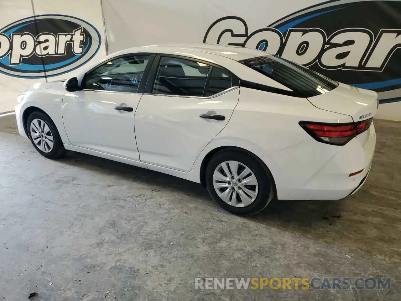 2 Photograph of a damaged car 3N1AB8BV4SY227080 NISSAN SENTRA 2025