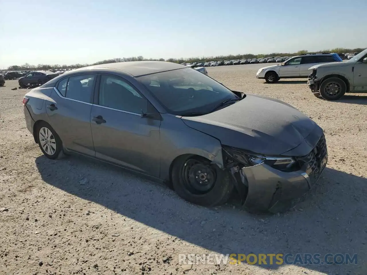 4 Photograph of a damaged car 3N1AB8BV5SY247953 NISSAN SENTRA 2025