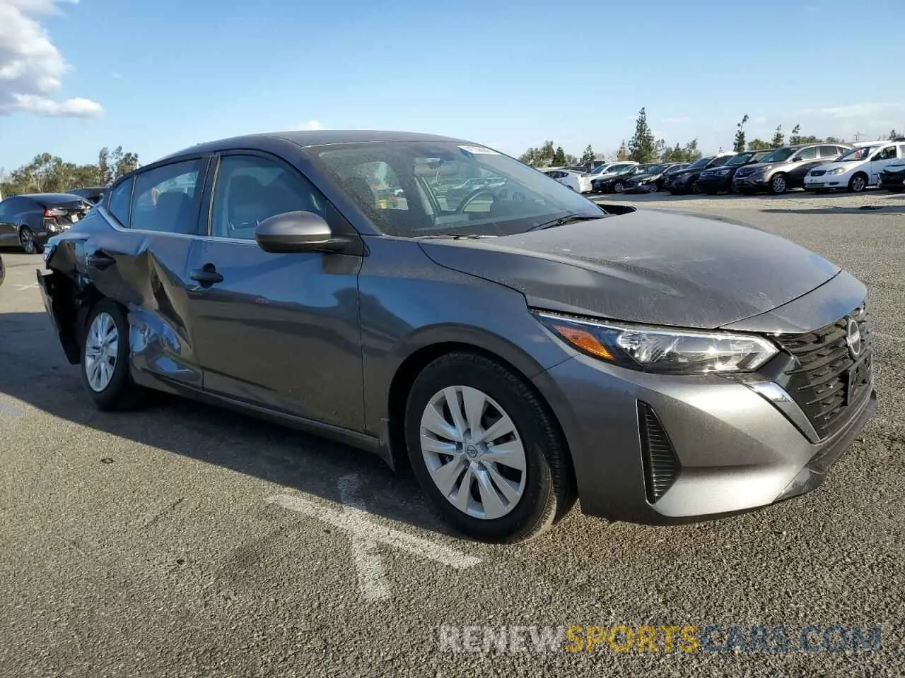 4 Photograph of a damaged car 3N1AB8BV6SY216310 NISSAN SENTRA 2025