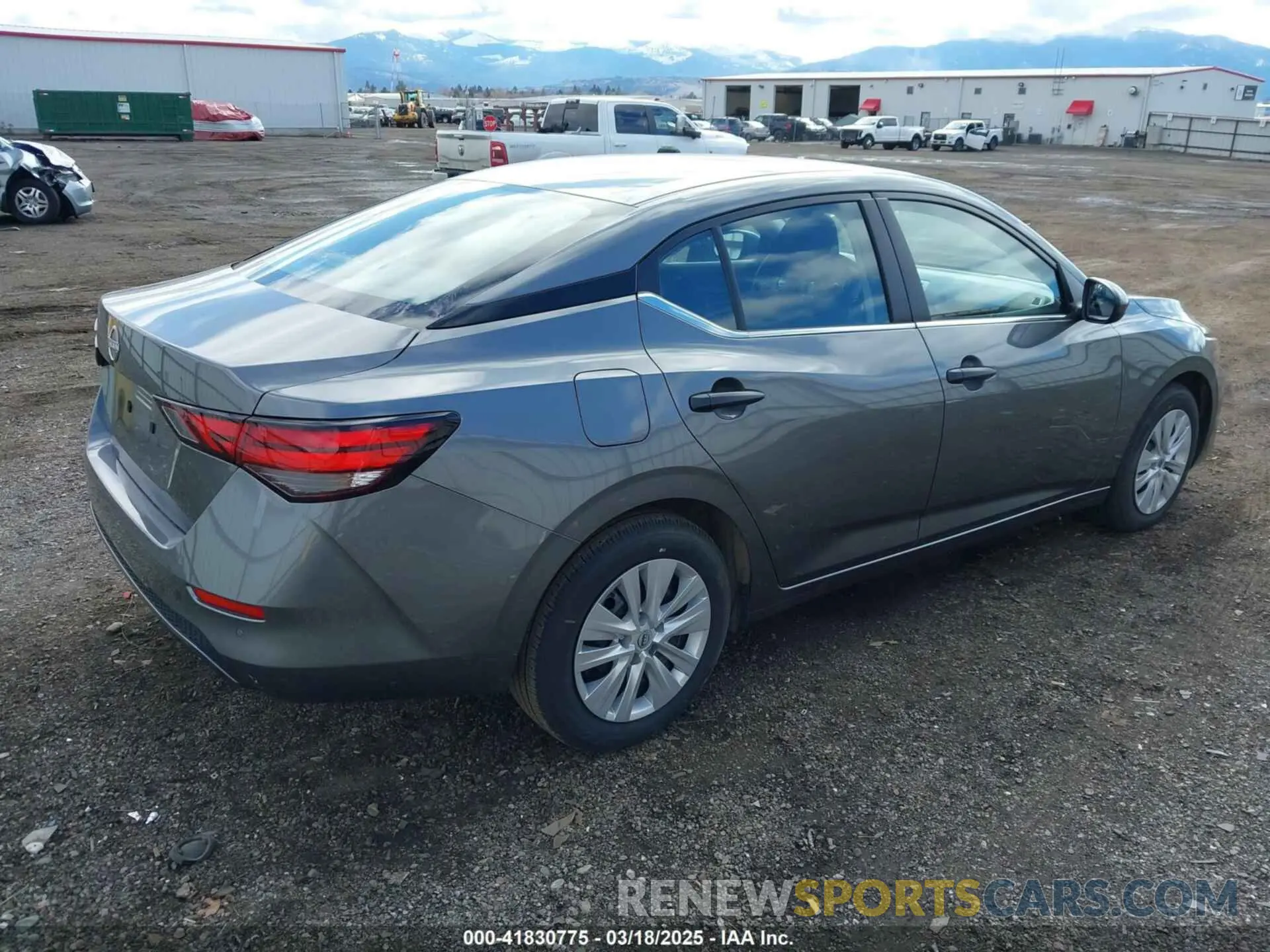 4 Photograph of a damaged car 3N1AB8BV6SY282341 NISSAN SENTRA 2025