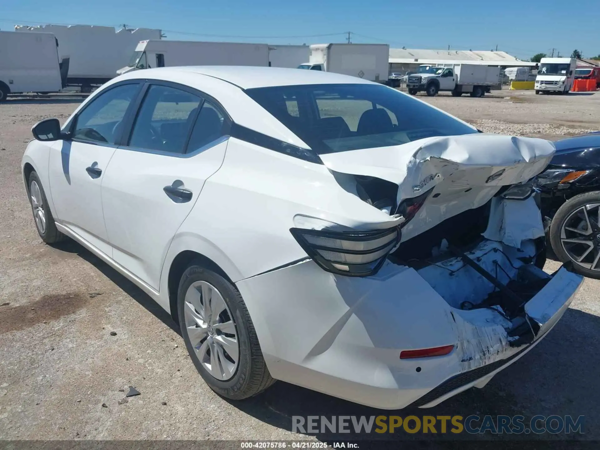 3 Фотография поврежденного автомобиля 3N1AB8BV6SY302071 NISSAN SENTRA 2025