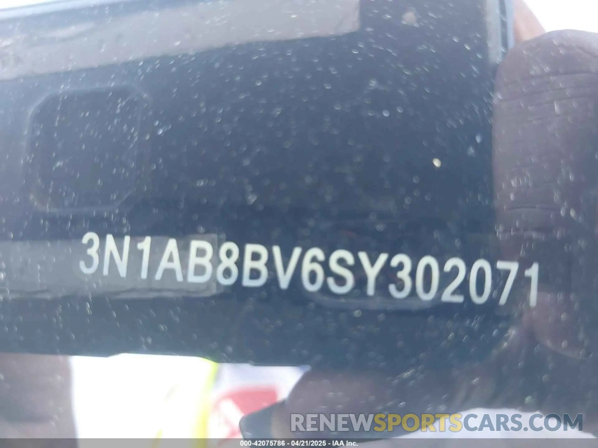 9 Фотография поврежденного автомобиля 3N1AB8BV6SY302071 NISSAN SENTRA 2025
