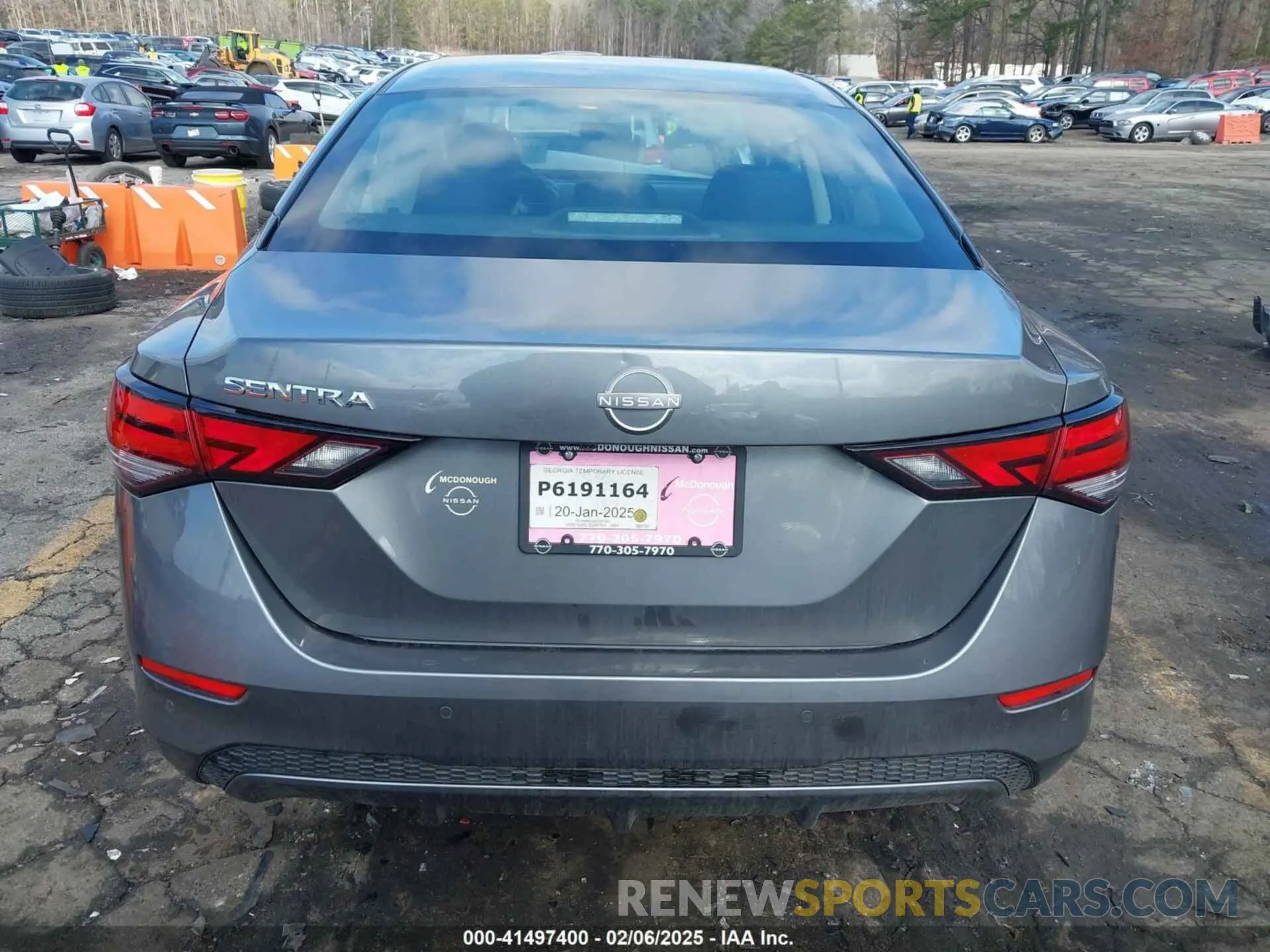16 Photograph of a damaged car 3N1AB8BV8SY207303 NISSAN SENTRA 2025