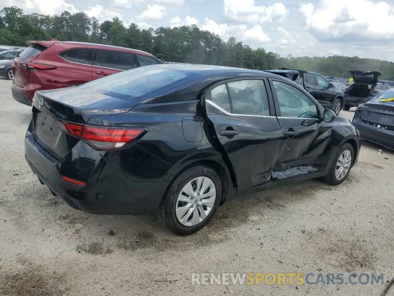 3 Photograph of a damaged car 3N1AB8BV8SY230046 NISSAN SENTRA 2025