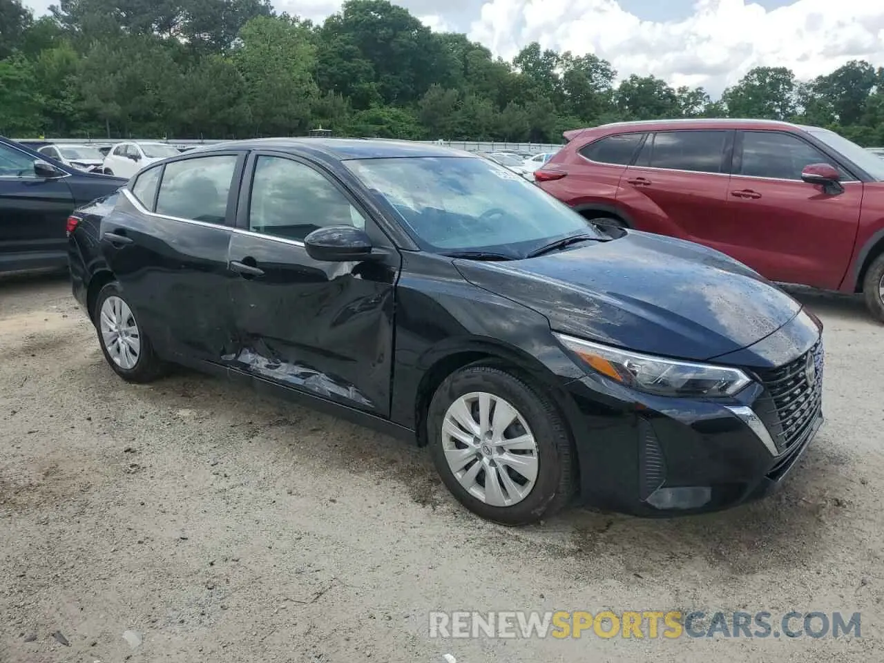4 Photograph of a damaged car 3N1AB8BV8SY230046 NISSAN SENTRA 2025
