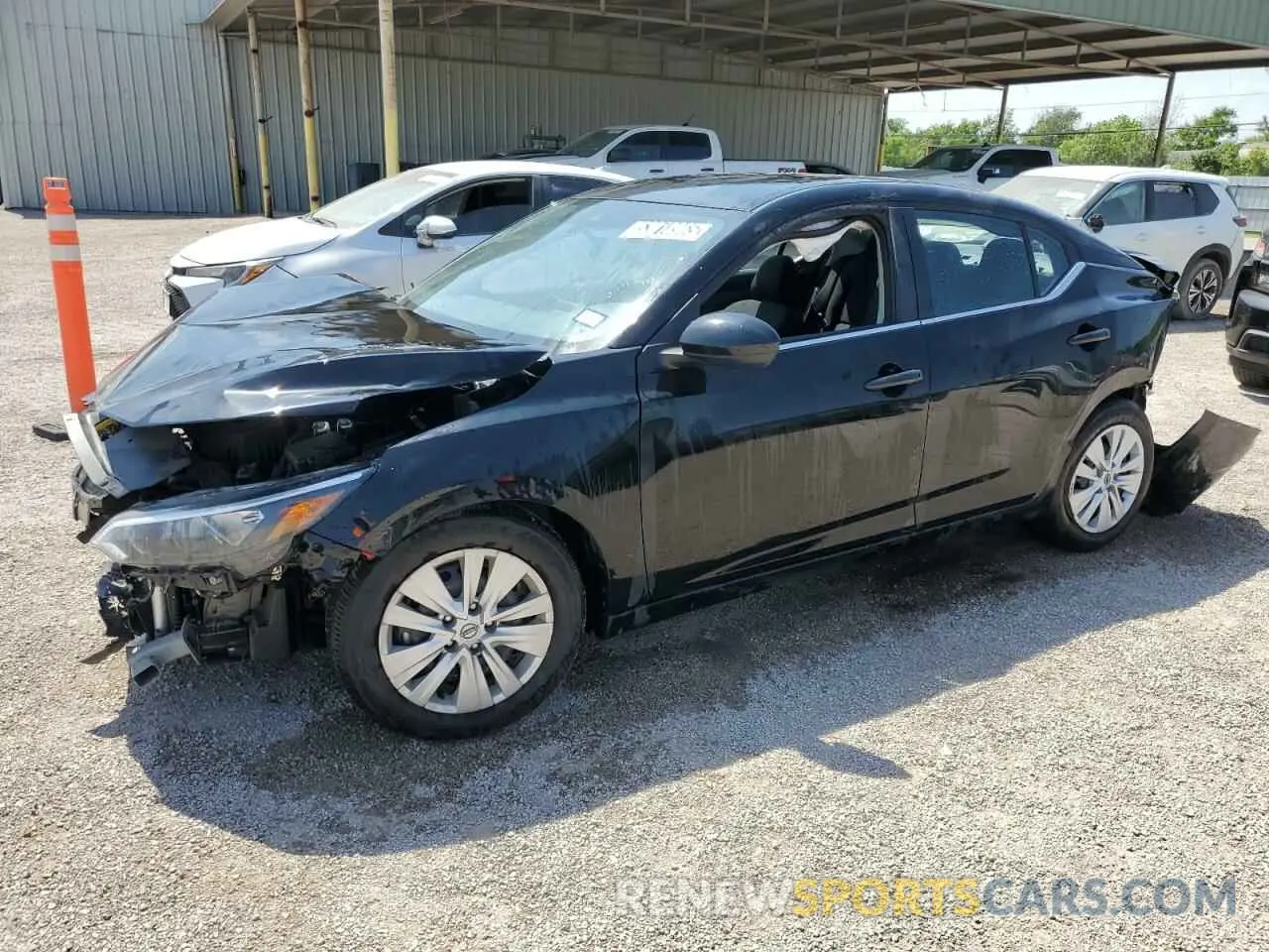 1 Photograph of a damaged car 3N1AB8BV8SY292904 NISSAN SENTRA 2025