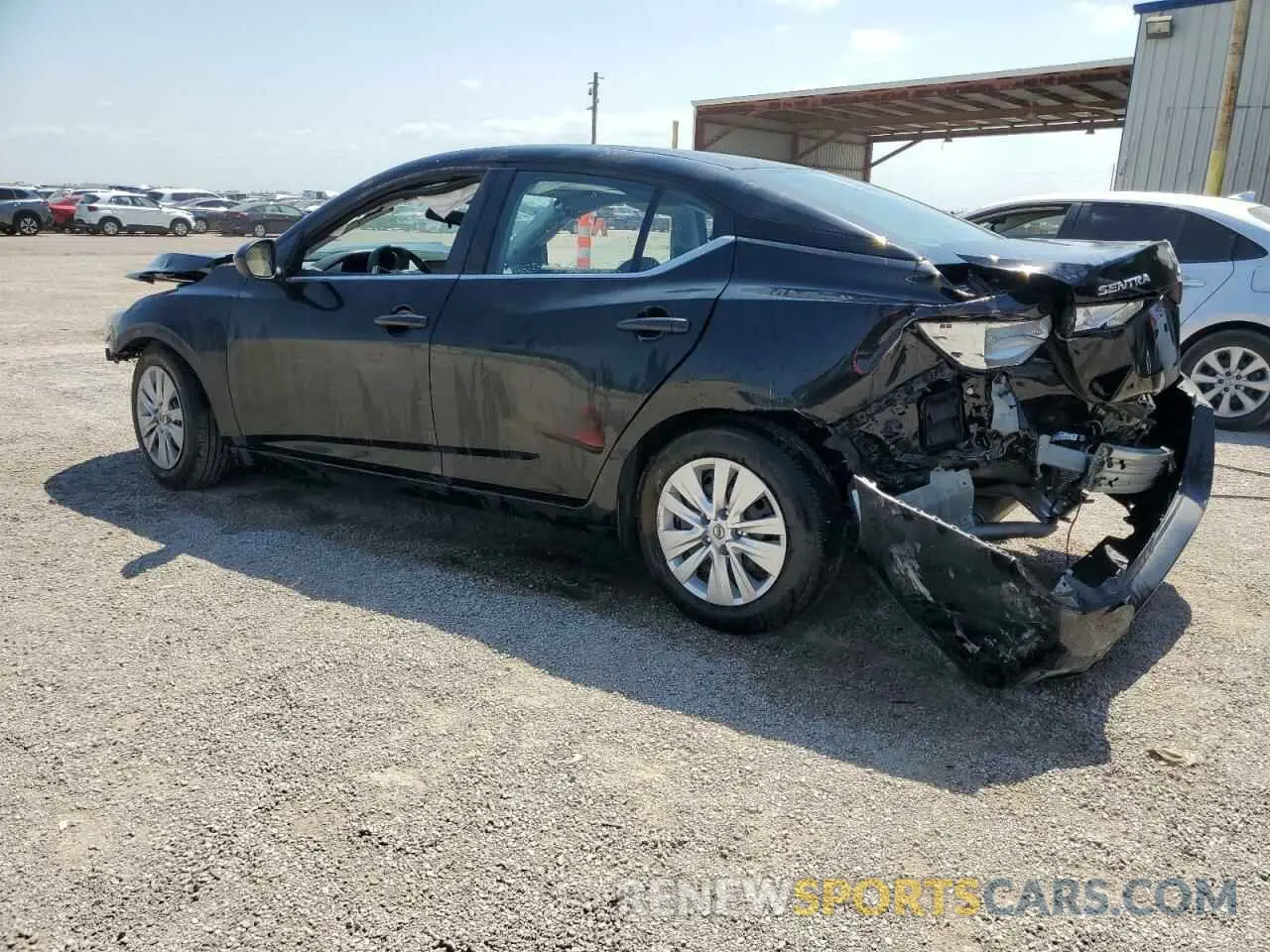 2 Photograph of a damaged car 3N1AB8BV8SY292904 NISSAN SENTRA 2025