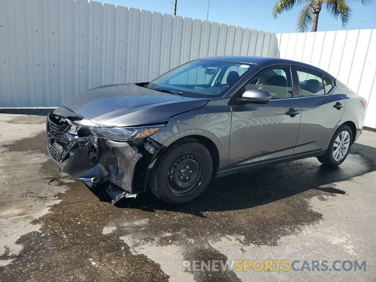 1 Photograph of a damaged car 3N1AB8BV9SY228175 NISSAN SENTRA 2025