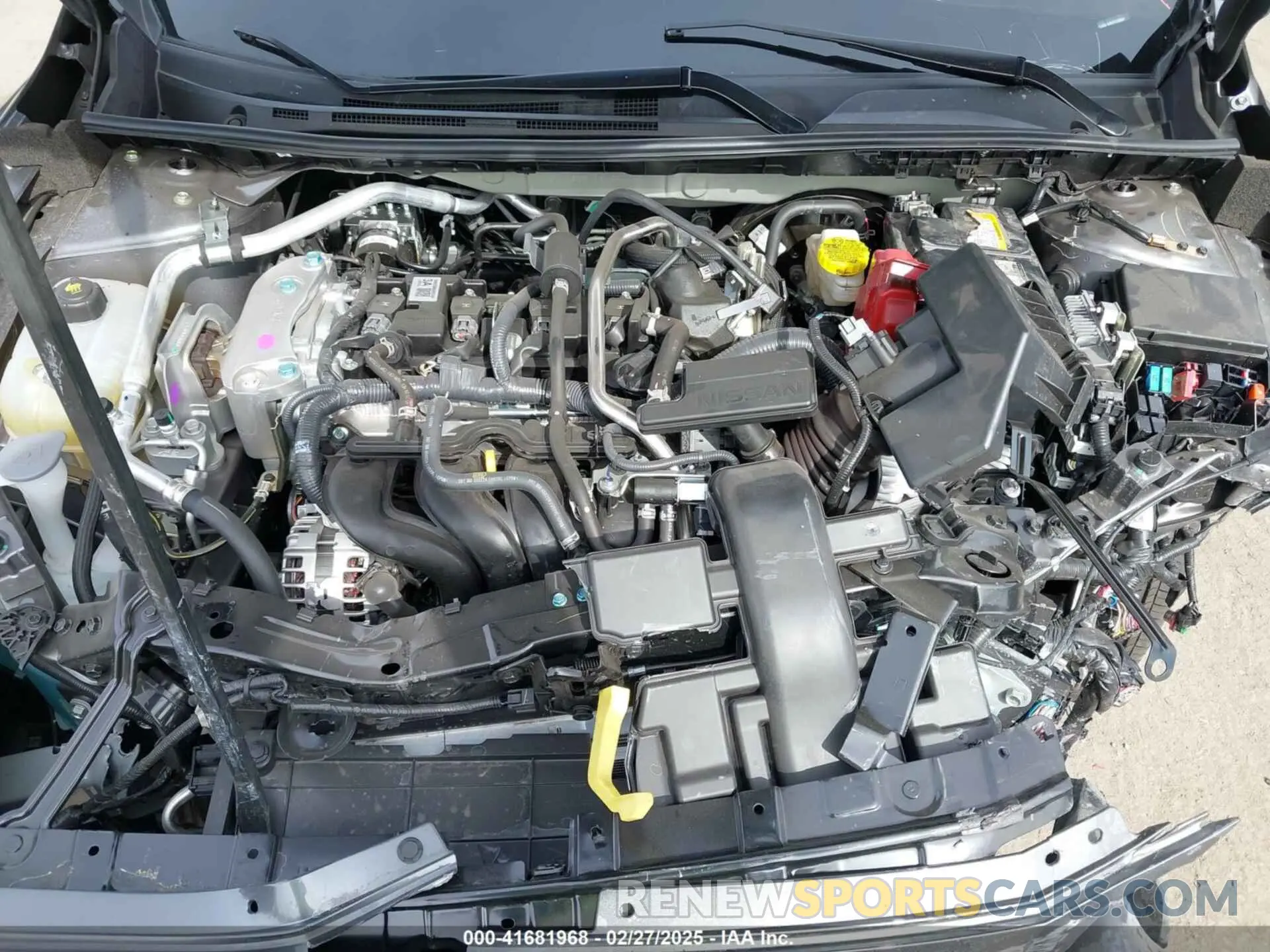 10 Photograph of a damaged car 3N1AB8BV9SY230847 NISSAN SENTRA 2025