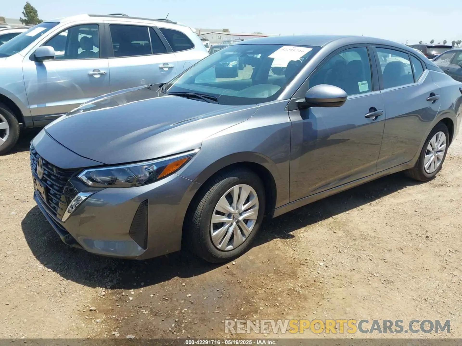 2 Photograph of a damaged car 3N1AB8BV9SY235725 NISSAN SENTRA 2025