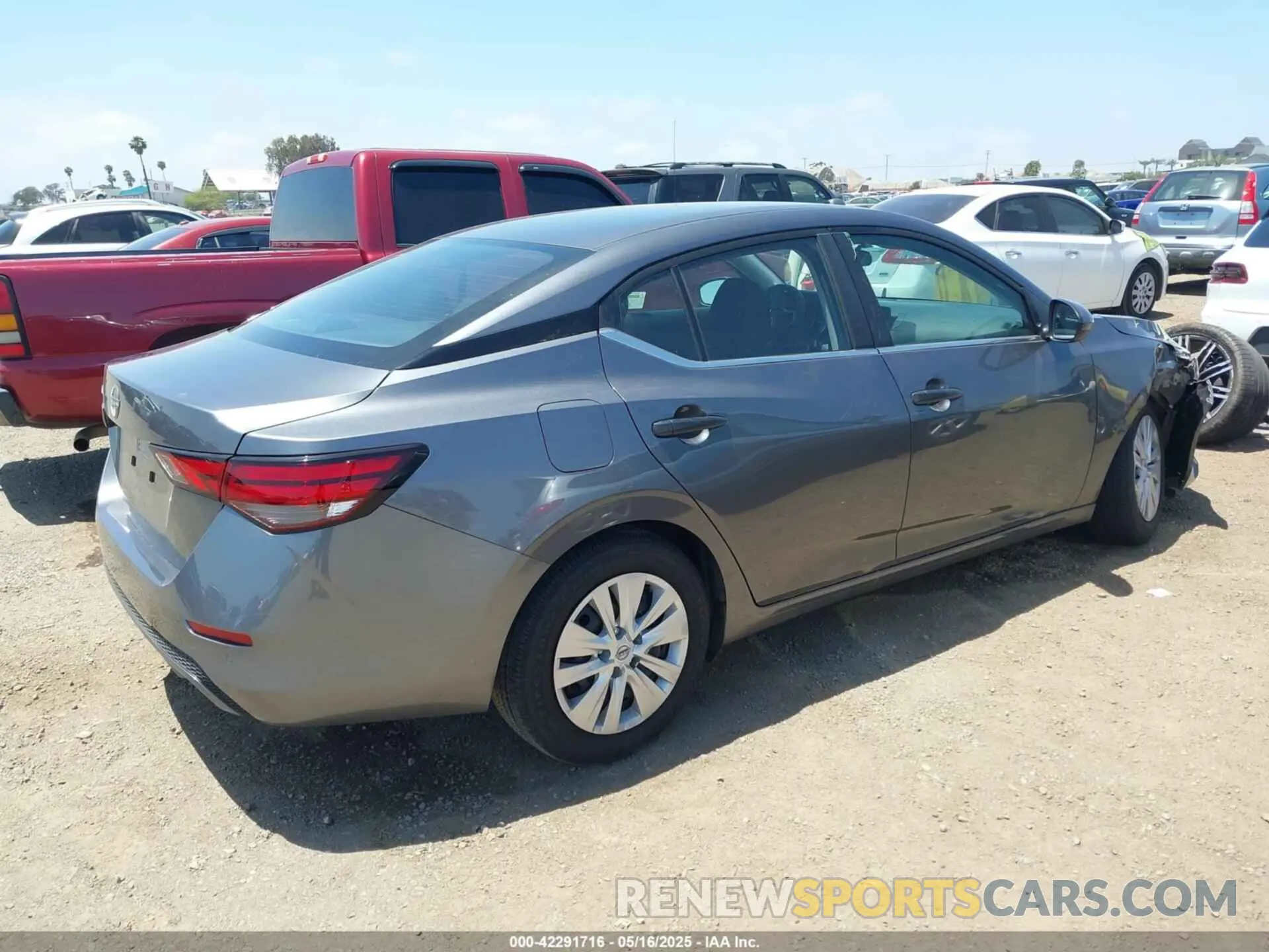 4 Photograph of a damaged car 3N1AB8BV9SY235725 NISSAN SENTRA 2025