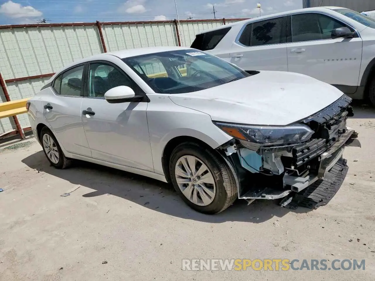 4 Photograph of a damaged car 3N1AB8BV9SY236969 NISSAN SENTRA 2025