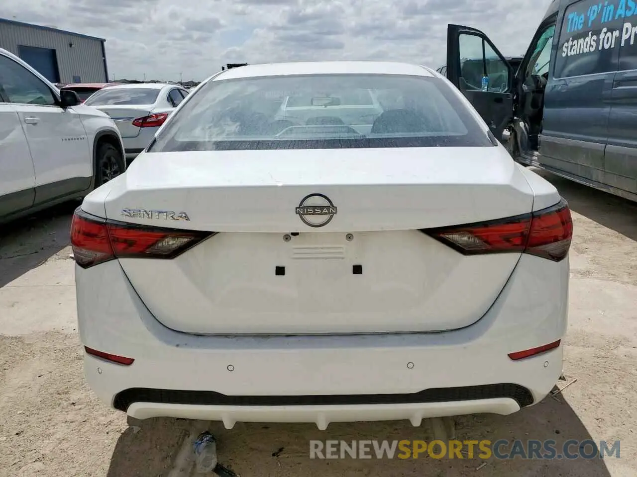 6 Photograph of a damaged car 3N1AB8BV9SY236969 NISSAN SENTRA 2025