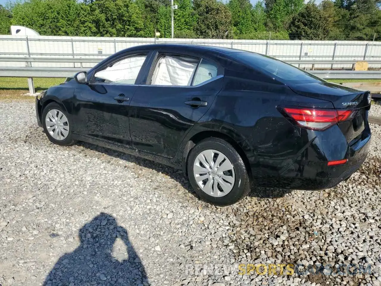 2 Фотография поврежденного автомобиля 3N1AB8BV9SY291602 NISSAN SENTRA 2025