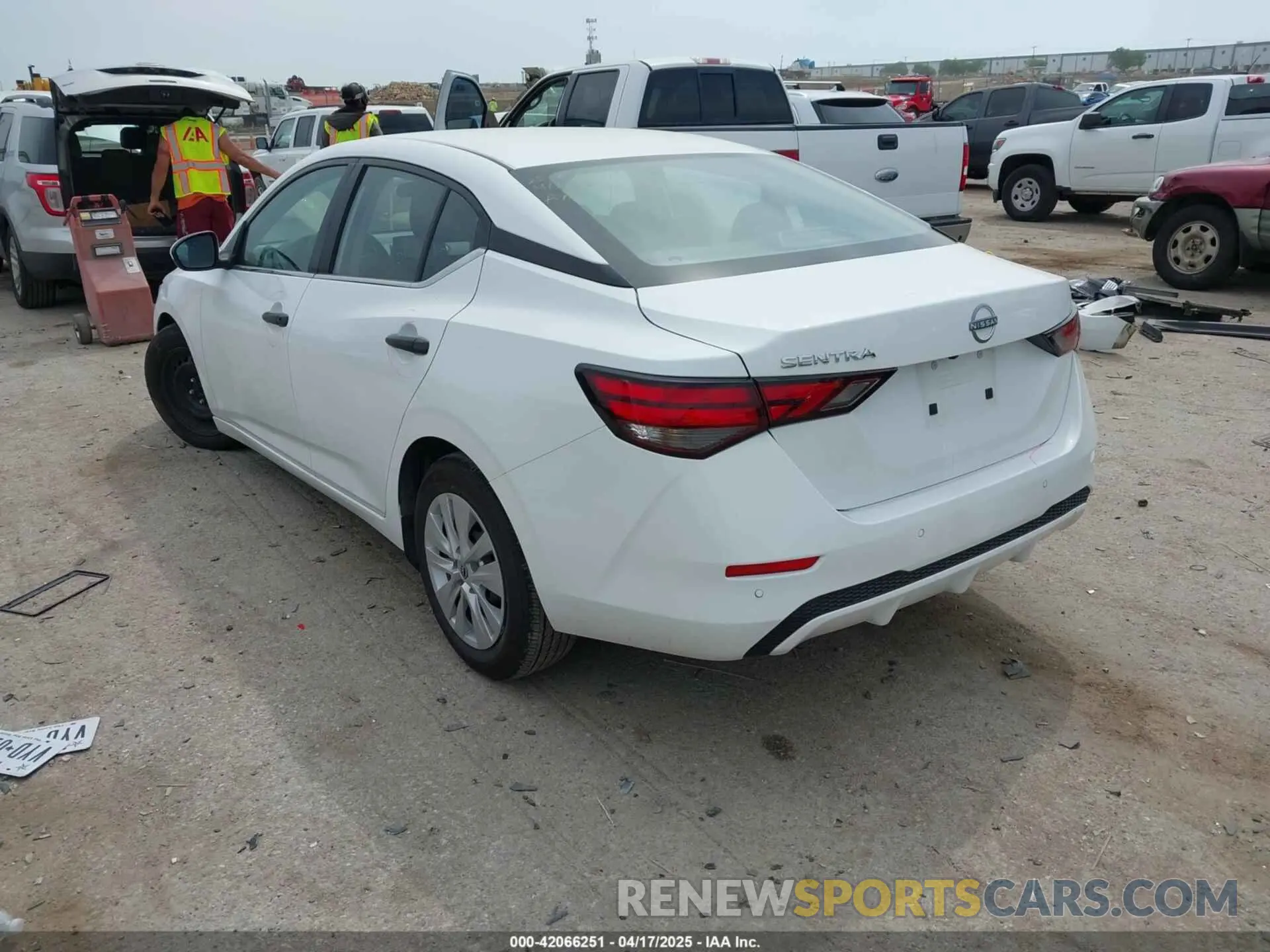 3 Photograph of a damaged car 3N1AB8BVXSY234471 NISSAN SENTRA 2025