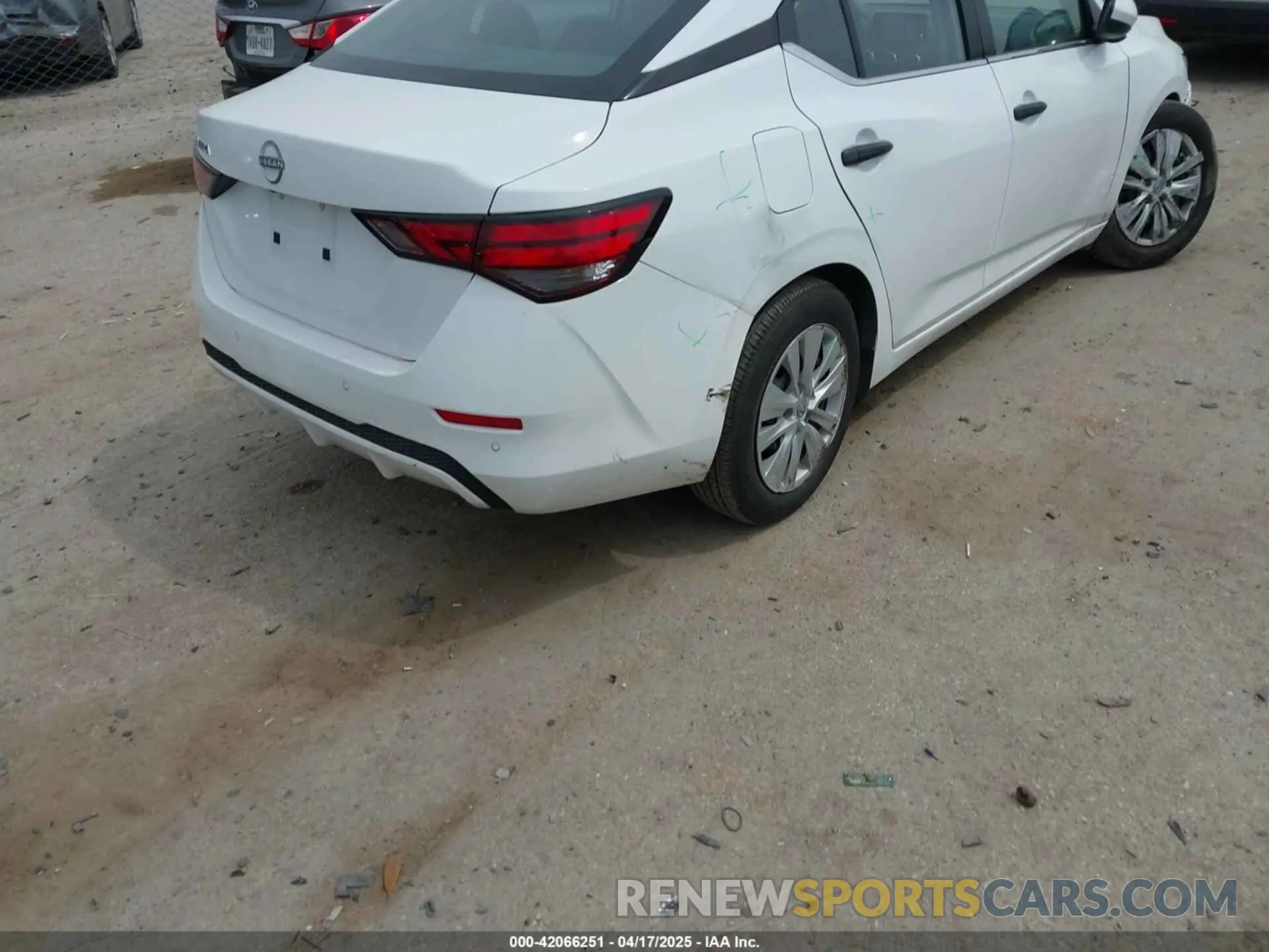 4 Photograph of a damaged car 3N1AB8BVXSY234471 NISSAN SENTRA 2025