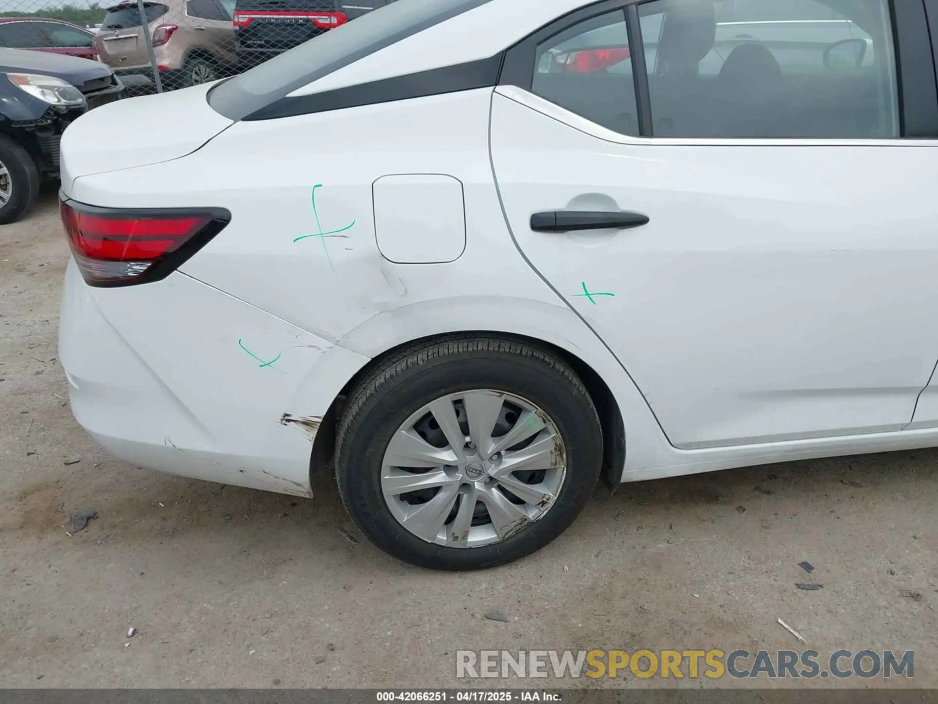 6 Photograph of a damaged car 3N1AB8BVXSY234471 NISSAN SENTRA 2025