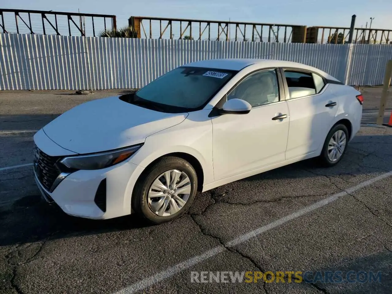 1 Photograph of a damaged car 3N1AB8BVXSY276347 NISSAN SENTRA 2025