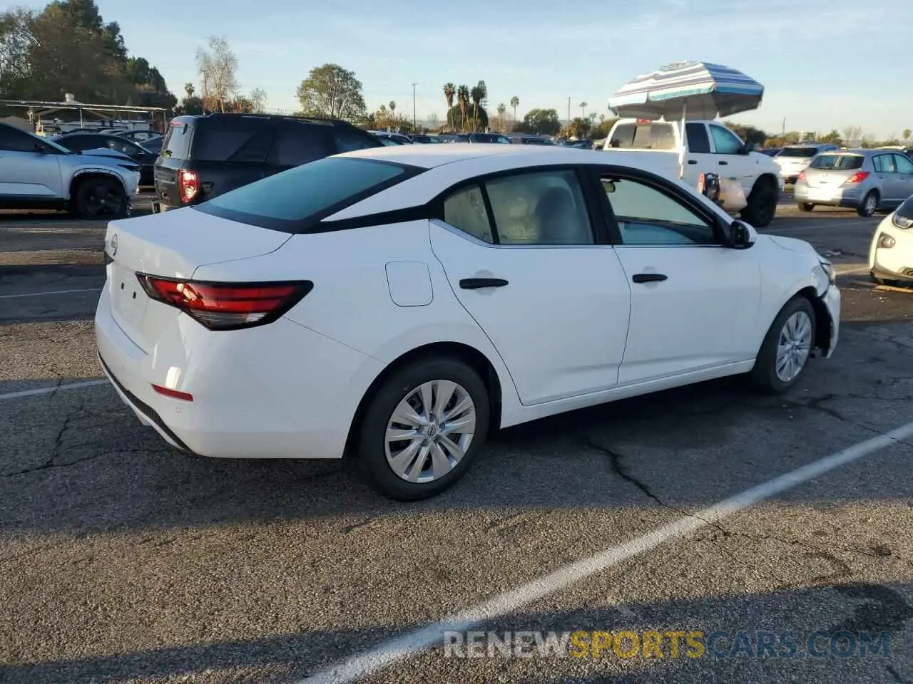 3 Photograph of a damaged car 3N1AB8BVXSY276347 NISSAN SENTRA 2025