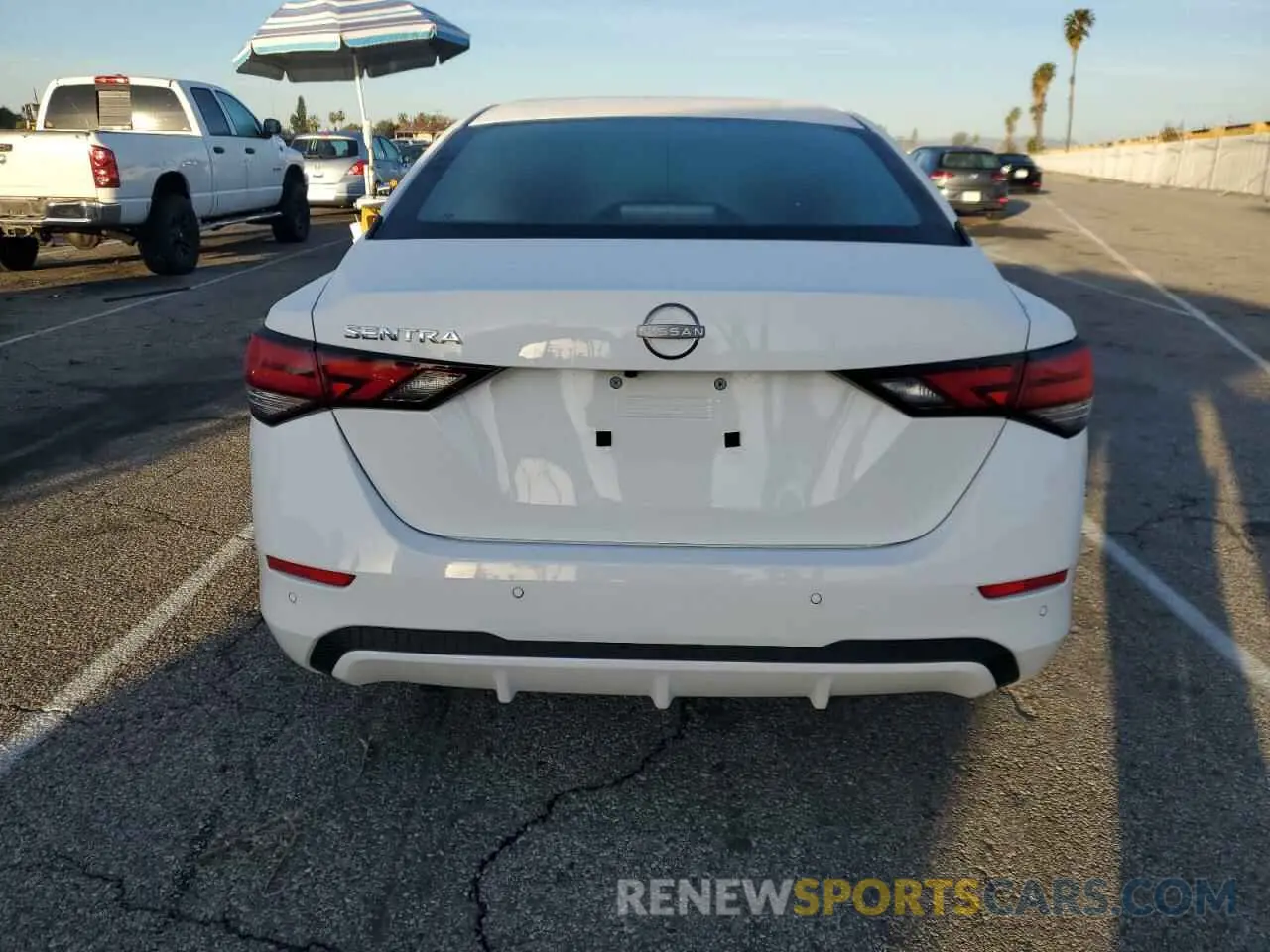 6 Photograph of a damaged car 3N1AB8BVXSY276347 NISSAN SENTRA 2025
